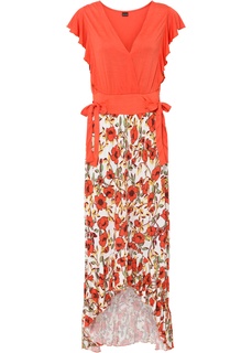 Платье с воланами Bonprix