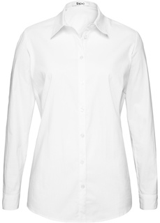 Блузка-рубашка с длинными рукавами Bonprix