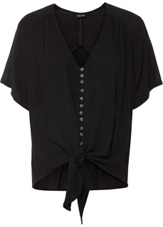 Блузка с узлом на талии Bonprix