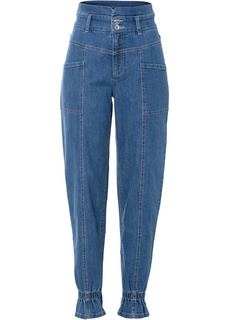 Джинсы Paperbag Bonprix