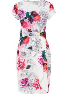 Платье с воланом Bonprix