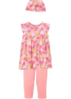 Платье, легинсы и повязка (3 изд.) Bonprix