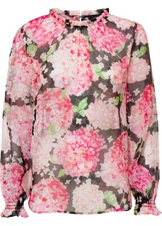 Блузка из шифона с принтом Bonprix