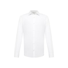 Сорочка из хлопка и льна Z Zegna