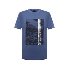 Хлопковая футболка BOSS