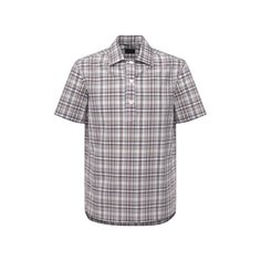 Хлопковая рубашка Ermenegildo Zegna