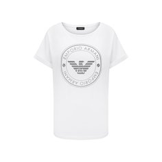 Хлопковая футболка Emporio Armani