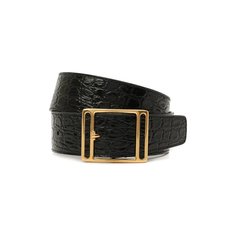 Кожаный ремень Saint Laurent