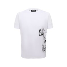 Хлопковая футболка Dsquared2