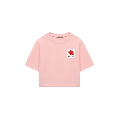 Хлопковая футболка Marni