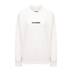 Хлопковый свитшот Jil Sander