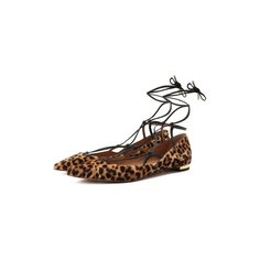 Кожаные балетки Aquazzura