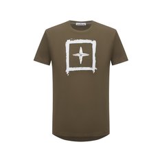 Хлопковая футболка Stone Island