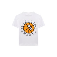 Хлопковая футболка Stella McCartney