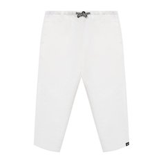 Брюки из льна и вискозы Emporio Armani