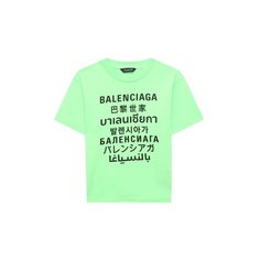 Хлопковая футболка Balenciaga