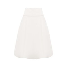 Юбка из хлопка и шелка Jil Sander
