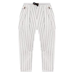 Хлопковые брюки Brunello Cucinelli