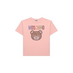Хлопковая футболка Moschino