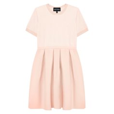 Платье из вискозы Emporio Armani