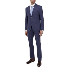 Костюм из шерсти и шелка Corneliani