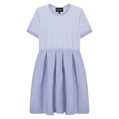 Платье из вискозы Emporio Armani