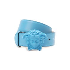 Кожаный ремень Medusa Versace