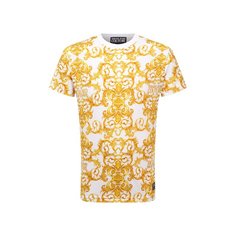 Хлопковая футболка Versace Jeans Couture