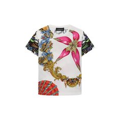 Хлопковая футболка Versace