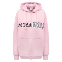 Хлопковая толстовка VETEMENTS