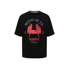 Хлопковая футболка Tee Library