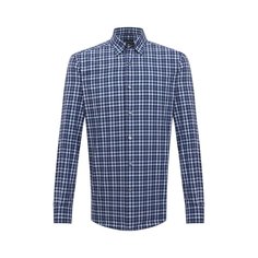 Хлопковая рубашка Ermenegildo Zegna