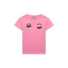 Хлопковая футболка Chiara Ferragni