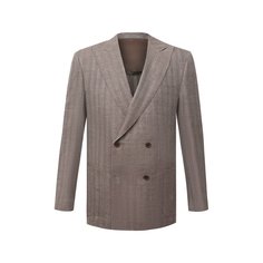 Пиджак из шерсти и льна Corneliani