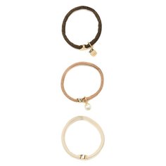 Комплект их трех резинок для волос MARC JACOBS (THE)
