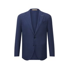 Пиджак из шерсти и шелка Sartoria Latorre