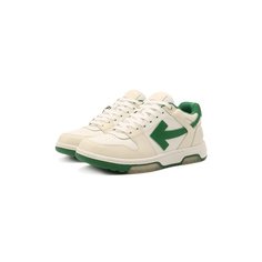 Кожаные кеды Out of Office Off-White