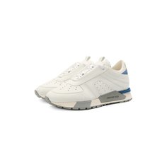 Кожаные кроссовки Santoni