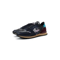 Комбинированные кроссовки Rockrunner Valentino Garavani Valentino