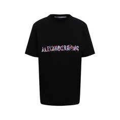 Хлопковая футболка Alexander Wang