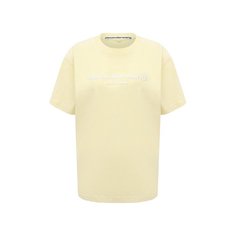 Хлопковая футболка Alexander Wang