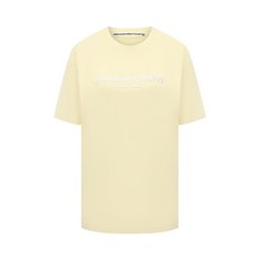 Хлопковая футболка Denim X Alexander Wang