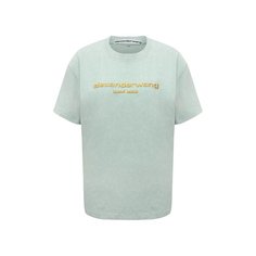 Хлопковая футболка Alexander Wang