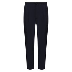 Брюки из вискозы и льна Giorgio Armani