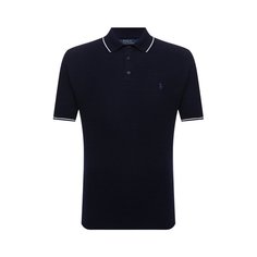 Поло из хлопка и льна Polo Ralph Lauren