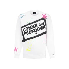 Хлопковый свитшот Comme des Fuckdown