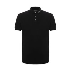Хлопковое поло Emporio Armani