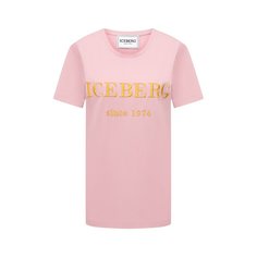Хлопковая футболка Iceberg