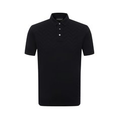 Хлопковое поло Emporio Armani