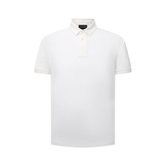 Хлопковое поло Emporio Armani